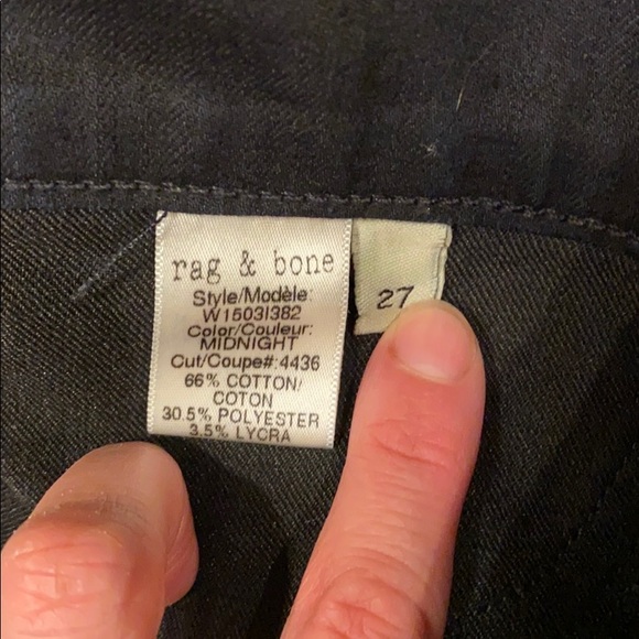 Rag & Bone ‘The Legging’ Stretch Denim Leggings - Picture 6 of 8